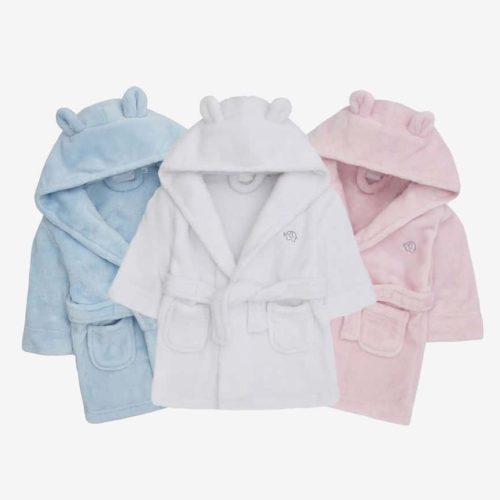 Baby bathrobe in sizes 0-4 years