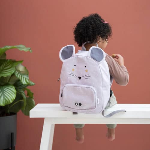 Mouse backpack in lifestyle motif